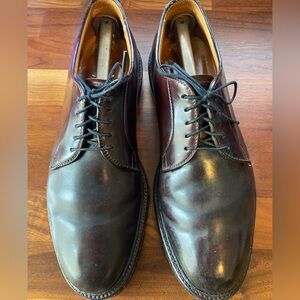 Alden 990 Plain Toe Blucher in Color 8 Shell Cordovan (B/D)